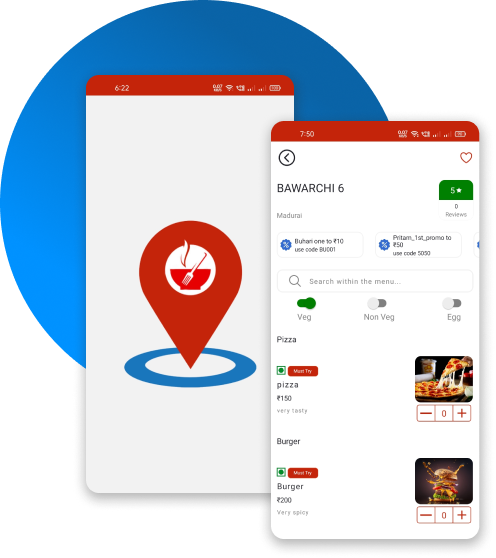 Top Features Mobile Mockup